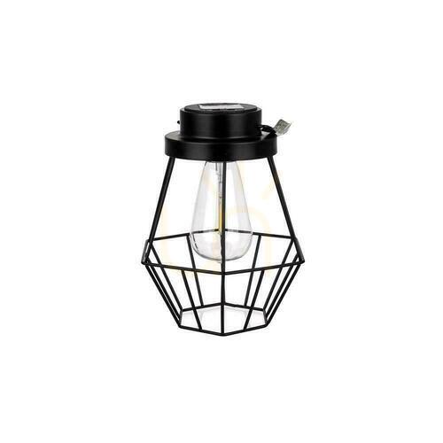 Verifica V-TAC LED lampă solară portabilă IP44 negru 18x21cm VT-7995 2700K 8lm