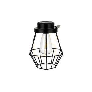 V-TAC LED lampă solară portabilă IP44 negru 18x21cm VT-7995 2700K 8lm small 1