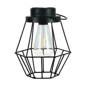 V-TAC LED lampă solară portabilă IP44 negru 18x21cm VT-7995 2700K 8lm small 0