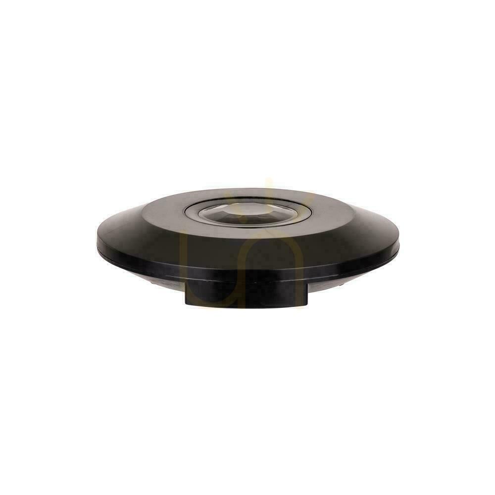 Vedere Senzor de mișcare 360st V-TAC montat la suprafață pe tavan SLIM 24mm negru FULL BLACK V-TAC VT-8027 Senzor de mișcare 360st V-TAC montat la suprafață pe tavan SLIM 24mm negru FULL BLACK V-TAC VT-8027