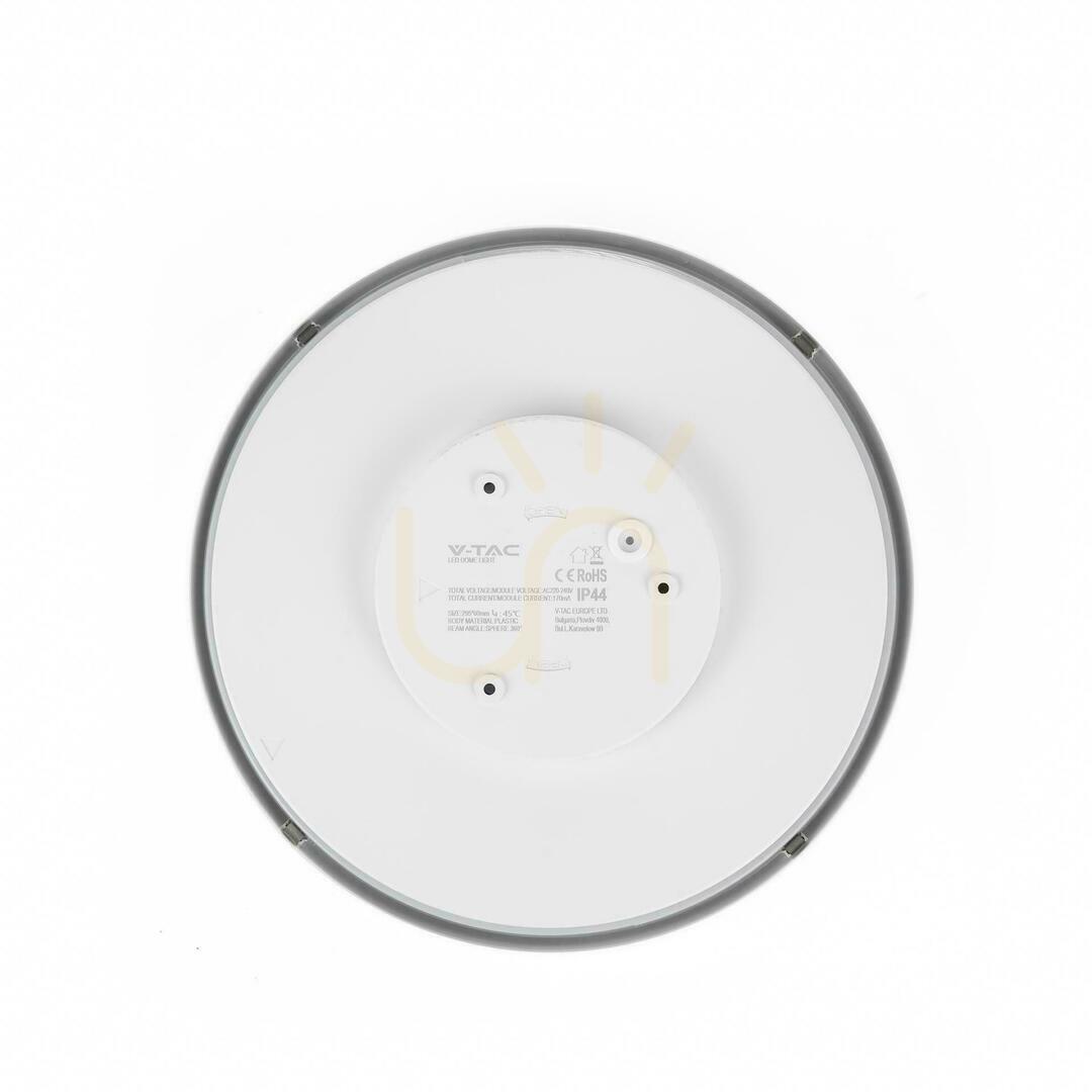 Vedere Plafond V-TAC 18W LED SAMSUNG CHIP rotund 25cm montat la suprafață IP44 alb VT-8618 6500K 1830lm 5 ani garanție Plafond V-TAC 18W LED SAMSUNG CHIP rotund 25cm montat la suprafață IP44 alb VT-8618 6500K 1830lm 5 ani garanție