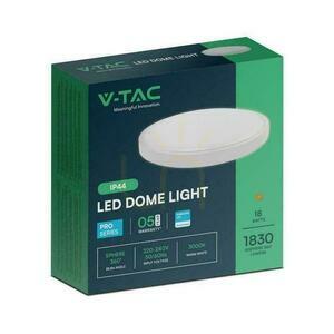 Plafond V-TAC 18W LED SAMSUNG CHIP rotund 25cm montat la suprafață IP44 alb VT-8618 6500K 1830lm 5 ani garanție 2 Plafond V-TAC 18W LED SAMSUNG CHIP rotund 25cm montat la suprafață IP44 alb VT-8618 6500K 1830lm 5 ani garanție small 2