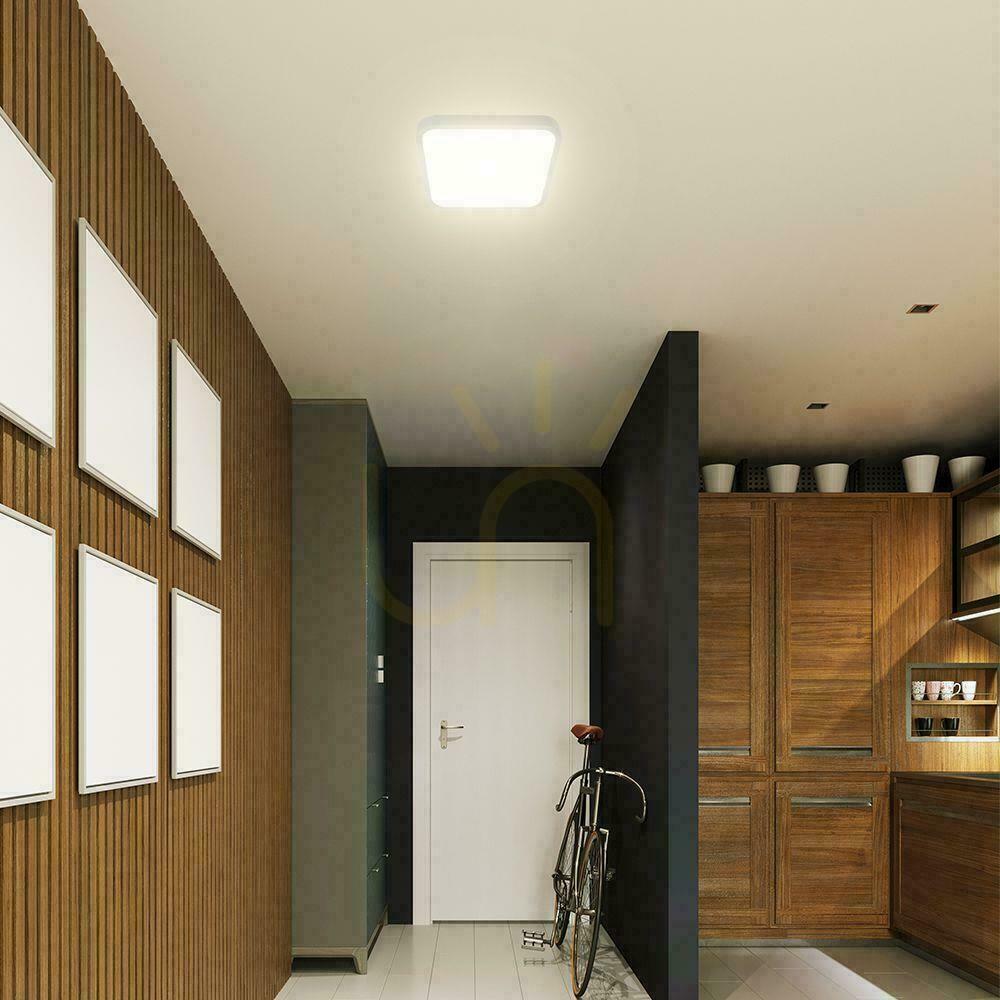 Vedere Plafond V-TAC 18W LED SAMSUNG CHIP Square 25x25cm Suprafață IP44 Alb VT-8618 3000K 1830lm 5 ani garanție Plafond V-TAC 18W LED SAMSUNG CHIP Square 25x25cm Suprafață IP44 Alb VT-8618 3000K 1830lm 5 ani garanție