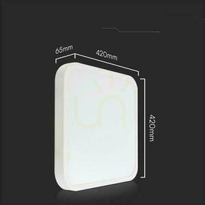 Plafond V-TAC 48W LED SAMSUNG CHIP pătrat 42x42cm montat la suprafață IP44 alb VT-8630 6500K 5160lm 5 ani garanție 3 Plafond V-TAC 48W LED SAMSUNG CHIP pătrat 42x42cm montat la suprafață IP44 alb VT-8630 6500K 5160lm 5 ani garanție small 3