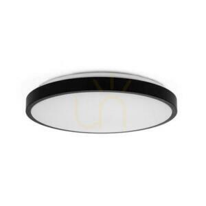 Plafond V-TAC 36W LED SAMSUNG CHIP rotund 35cm montat la suprafață IP44 negru VT-8630B 4000K 3820lm 5 ani garanție small 0