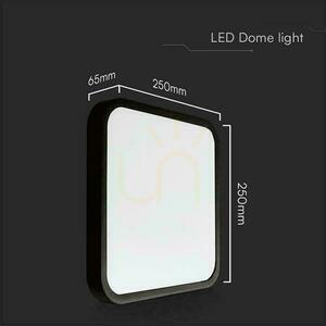 Plafond V-TAC 18W LED SAMSUNG CHIP Square 25x25cm Suprafață IP44 Negru VT-8618B 6500K 1830lm 5 ani garanție 3 Plafond V-TAC 18W LED SAMSUNG CHIP Square 25x25cm Suprafață IP44 Negru VT-8618B 6500K 1830lm 5 ani garanție small 3
