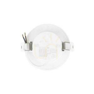 V-TAC 3W LED SAMSUNG CHIP Panou încastrat rotund 90x28mm VT-61003RD-S 6500K 330lm 5 ani garanție small 2