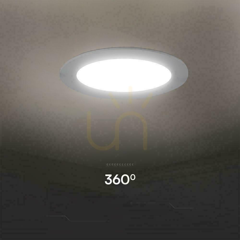 Verifica V-TAC 6W LED SAMSUNG CHIP Panou încastrat rotund 120x28mm VT-61006RD-S 6500K 660lm 5 ani garanție V-TAC 6W LED SAMSUNG CHIP Panou încastrat rotund 120x28mm VT-61006RD-S 6500K 660lm 5 ani garanție