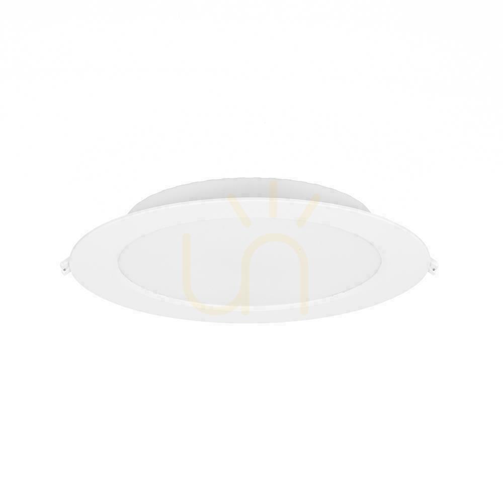Verifica V-TAC 18W LED SAMSUNG CHIP Panou încastrat rotund 220x28mm VT-61018RD-S 3000K 1850lm 5 ani garanție V-TAC 18W LED SAMSUNG CHIP Panou încastrat rotund 220x28mm VT-61018RD-S 3000K 1850lm 5 ani garanție