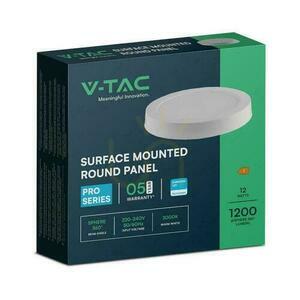 Panou de suprafață V-TAC 12W LED SAMSUNG CHIP rotund 167x30mm VT-60012RD-S 3000K 1200lm 5 ani garanție 2 Panou de suprafață V-TAC 12W LED SAMSUNG CHIP rotund 167x30mm VT-60012RD-S 3000K 1200lm 5 ani garanție small 2