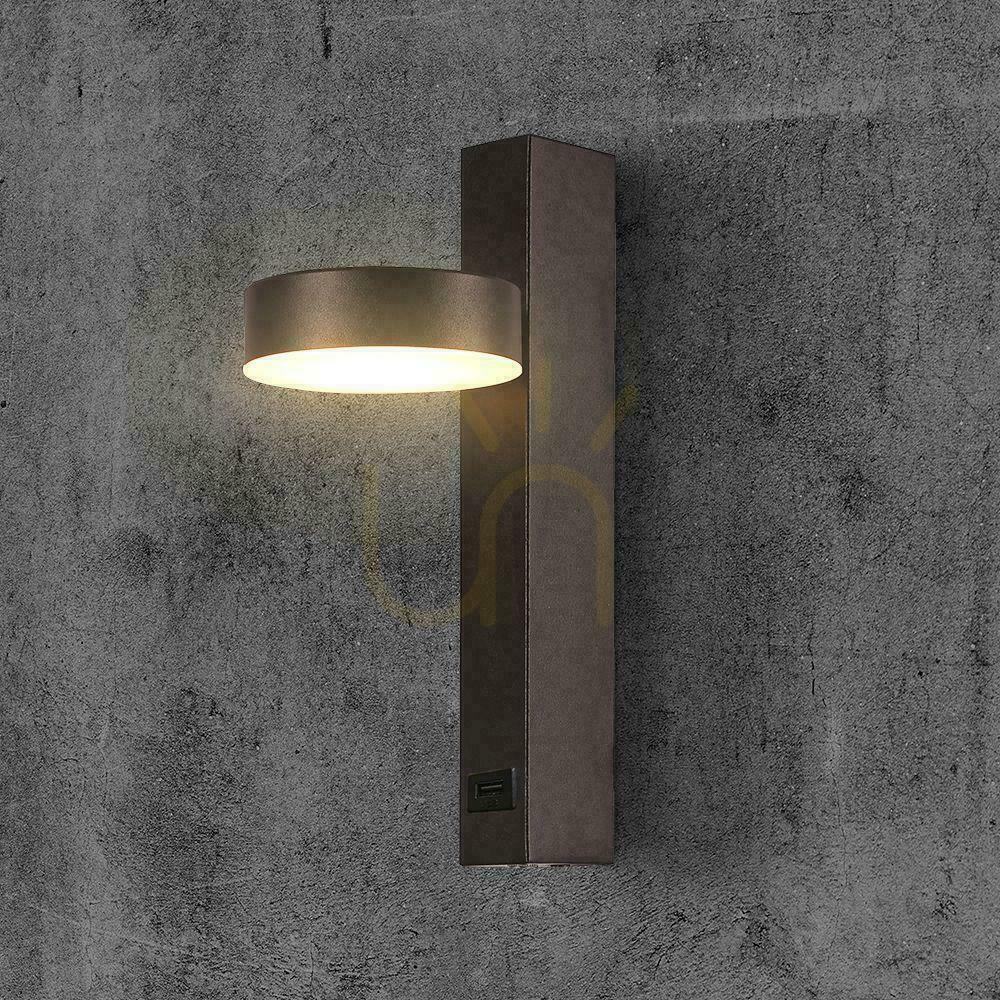 Verifica Corp LED V-TAC 8W Lampă de perete Hotel Pat USB VT-10111 3000K 900lm Corp LED V-TAC 8W Lampă de perete Hotel Pat USB VT-10111 3000K 900lm