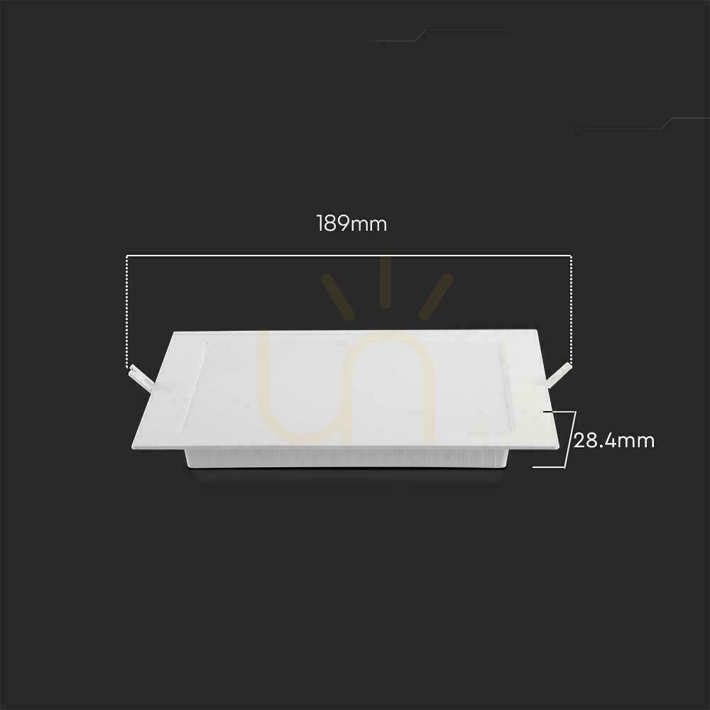 Afişa V-TAC Panou încastrat 12W LED SAMSUNG CHIP Square 170x170mm VT-61012SQ-S 6500K 1200lm V-TAC Panou încastrat 12W LED SAMSUNG CHIP Square 170x170mm VT-61012SQ-S 6500K 1200lm