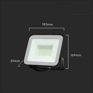 V-TAC 50W SAMSUNG CHIP PRO-S LED proiector negru VT-44055 4000K 4270lm 5 ani garanție small 4