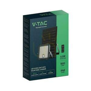 V-TAC 10W Solar LED proiector telecomandă, AUTO, temporizator, senzor de mișcare, IP65, CCT VT-411CCT 4000K + 6000K 1500lm small 5