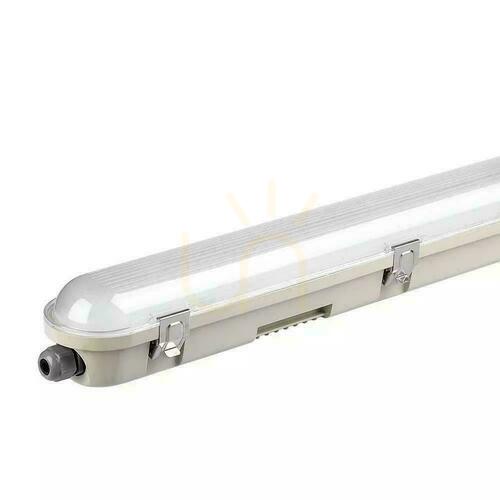 Verifica CNBOP Batterytech SAMSUNG CHIP 48W 150cm 120Lm/W CL VT-155048 4000K 5760lm Corp de iluminat de urgență cu LED ermetic.