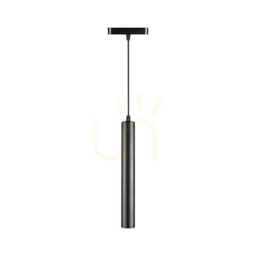 Verifica 48V V-TAC 15W LED 30st negru VT-4214 3000K 1600lm 3 ani garanție Pandantiv Magnetic Rail Luminaire