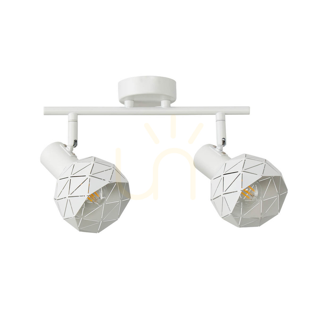 Verifica Spot Italux Harley alb 2xE14 dimmabil oțel SKU SPL-3480-2-W Spot Italux Harley alb 2xE14 dimmabil oțel SKU SPL-3480-2-W