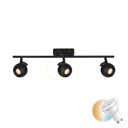 Verifica Spoturi Italux Lafin 3xGU10 Negru Aluminiu SPL-45379-3-BK