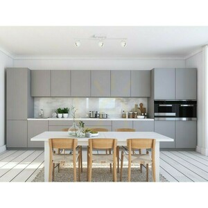 Plafonieră cu 3 spoturi Italux Lafin albă GU10 SPL-45379-3-WH small 1
