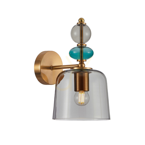 Verifica Lampă de perete Italux Namos alamă smoky E27 WL-27092B-MC-BRO