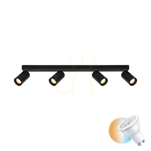 Verifica Spot Italux Nesto 4x GU10 negru, aluminiu, 60 cm, SKU SPL-23436-4-BK