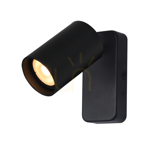Verifica Lampă de perete Italux Nesto neagră GU10 LED 10W WL-23436-1-BK