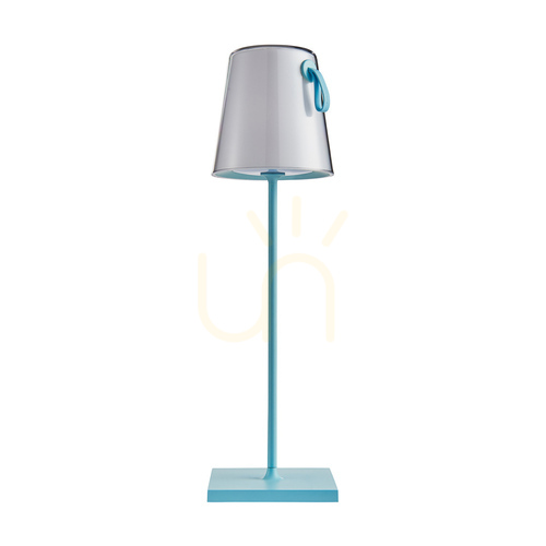 Verifica Lampă de birou LED Italux Ostap albastră touch dimabilă IP54 TB-2749-BL