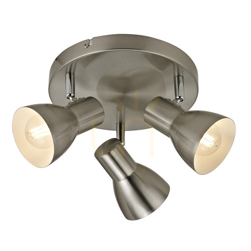 Verifica Spoturi Italux Riado argintii 3xE14 LED dimmabile SPL-3422-3-SN