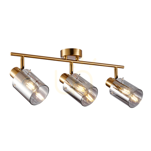 Verifica Spoturi Italux Sardo 3xE14 alamă smoky, rotative, SKU SPL-5581-3-BRO-SG
