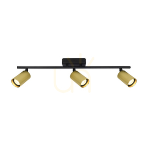 Spoturi Italux Tris GU10 3 becuri negru aluminiu SKU SPL-46829-3-BK-GD 1 Spoturi Italux Tris GU10 3 becuri negru aluminiu SKU SPL-46829-3-BK-GD small 1