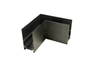 Conector L pentru magistrală magnetică încastrată LUNA-MAG negru - LUNARES small 0