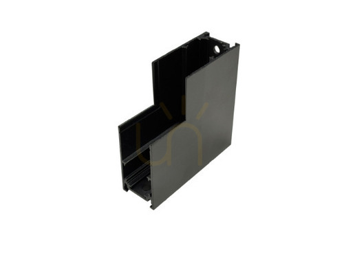 Verifica Întrerupător intern L 90° pentru magistrală magnetică de suprafață LUNA-MAG Black - LUNA-LSNC90-V -Lunares