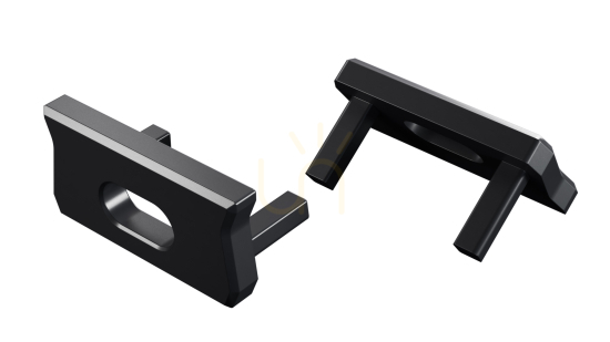 Verifica ALU LUMINES atom negru anodizat dop cu gaură ALU LUMINES atom negru anodizat dop cu gaură
