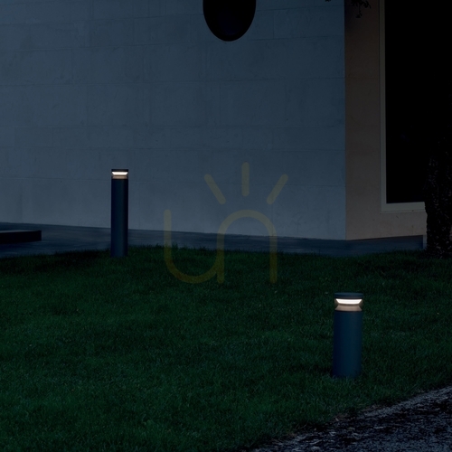 Verifica Lampă exterior stâlp Ideallux BOEING antracit LED 14W H40 cm 327242