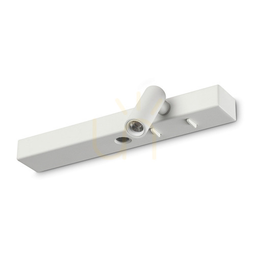 Verifica Aplică LED de perete albă Ideallux BONNE NUIT 345499 22 cm