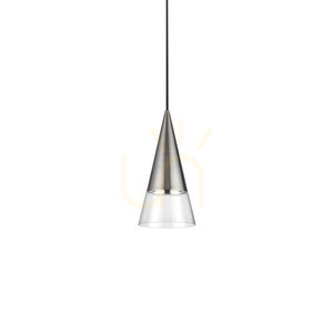 Lampă suspendată Ideallux CONO SP1 Nickel 322803 argintie GU10 Ø15 cm 2 Lampă suspendată Ideallux CONO SP1 Nickel 322803 argintie GU10 Ø15 cm small 2