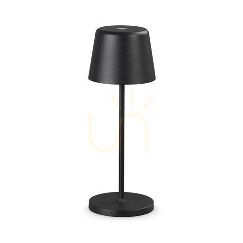 Verifica Lampă de masă LED dimabilă Ideallux CUTE negru 20,8 cm 346908