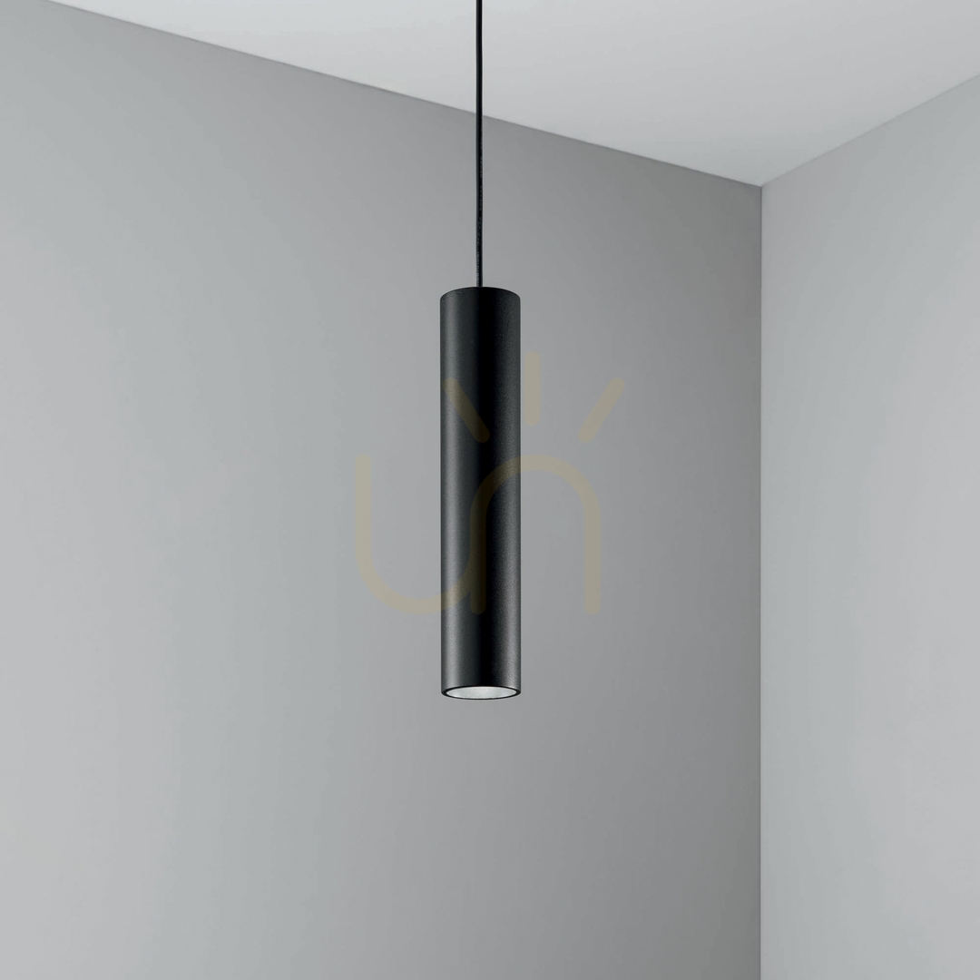 Vedere Spot suspendat pe șină Ideallux DEVA 332932 negru LED 6W 3000K aluminiu Spot suspendat pe șină Ideallux DEVA 332932 negru LED 6W 3000K aluminiu