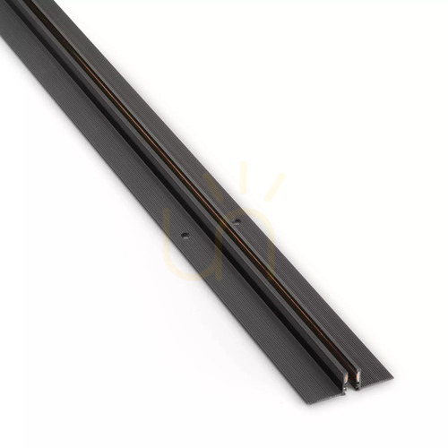 Verifica Accesoriu finisaj profil încastrat Ideallux DEVA negru aluminiu 100 cm 332529