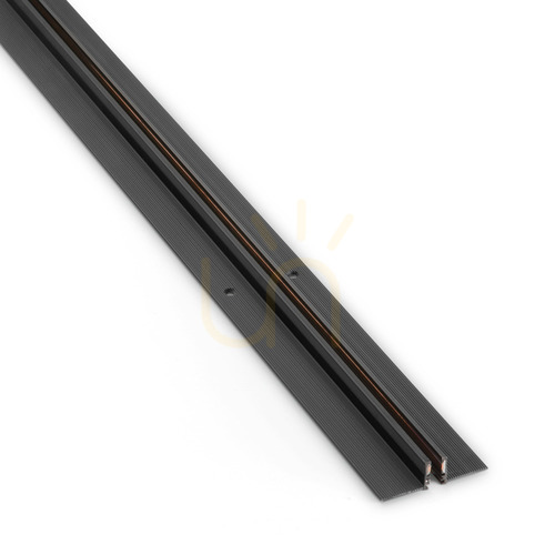 Verifica Accesoriu finisaj profil încastrat Ideallux DEVA negru aluminiu 100 cm 332529