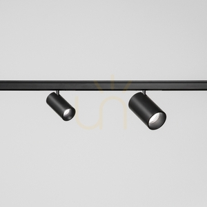 Spot pe șină LED Ideallux DEVA 332789 negru 4,5W 3000K aluminiu small 1