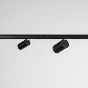 Spot pe șină LED Ideallux DEVA 332789 negru 4,5W 3000K aluminiu small 3