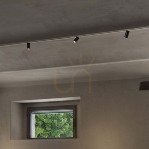 Spot pe șină LED Ideallux DEVA 332789 negru 4,5W 3000K aluminiu small 5