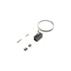 Cablu pendul Ideallux EGO 2 m negru aluminiu 322490 small 0