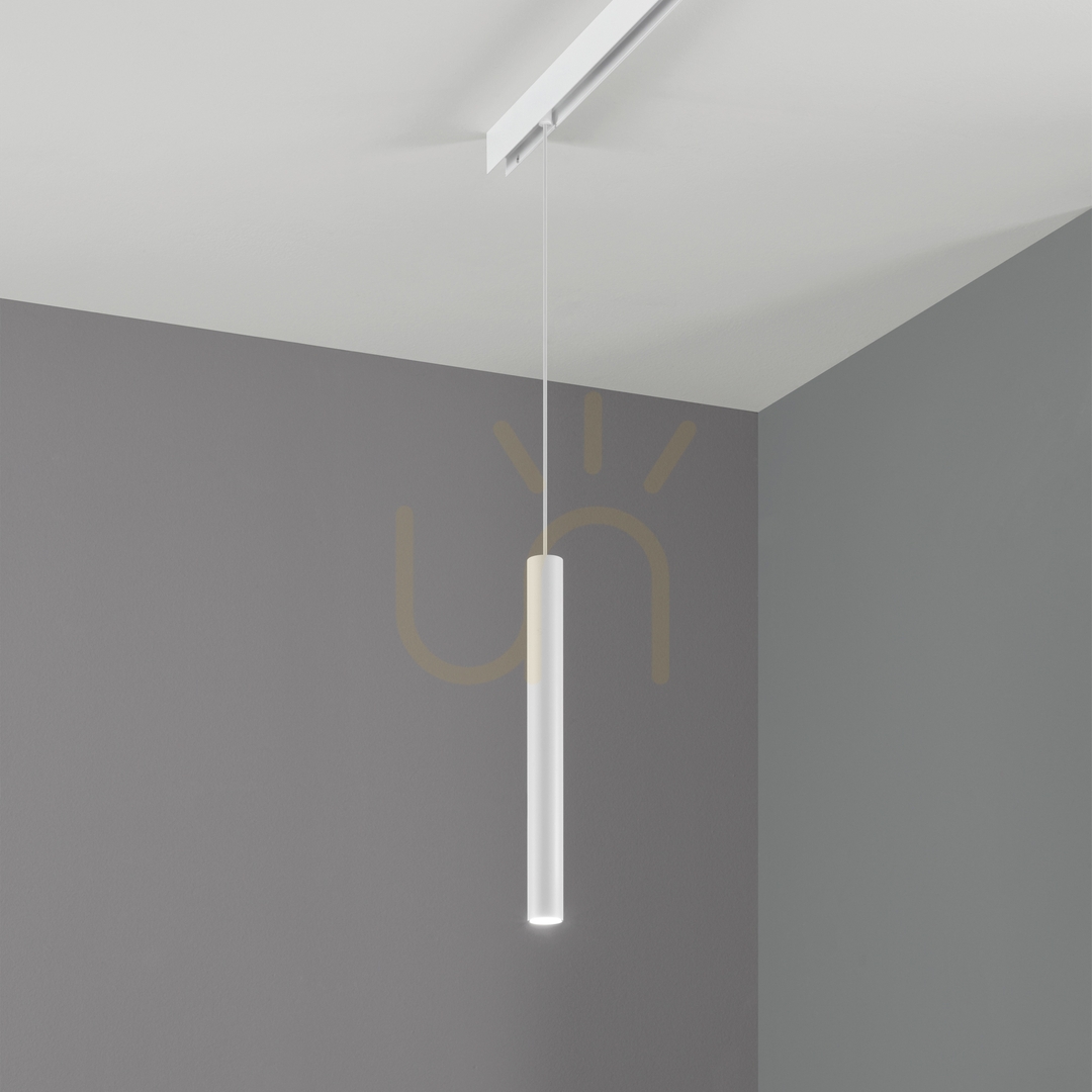 Vedere Spot suspendat pe șină Ideallux EGO negru LED 5,5W 3000K 332451 Spot suspendat pe șină Ideallux EGO negru LED 5,5W 3000K 332451