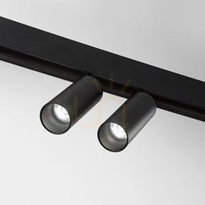 Spot pe șină dublu LED Ideallux Ego negru 16W 2700K DALI 340241 small 3