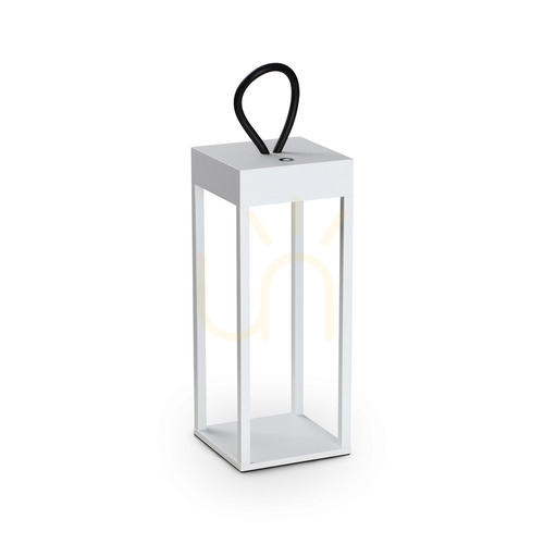 Verifica Lampă de masă Ideallux Enya albă LED 5W dimabilă 30 cm 323251