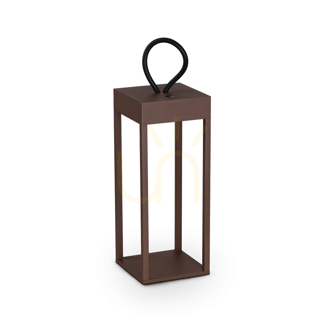 Stolná lampa Ideallux ENYA 323244 LED 5W stmievateľná hnedá 30 cm