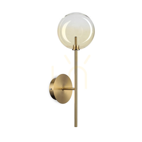 Verifica Lampă de perete Ideallux Equinoxe AP1 Ambra Sfumato crom G4 345321