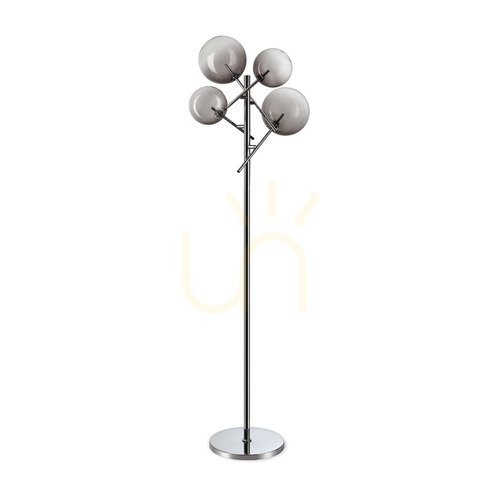 Verifica Lampă de podea Ideallux Equinoxe 348292 fumé sfumato 4xG4 metal sticlă